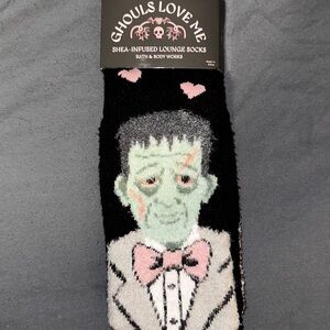 NWT Bath & Body Works Frankenstein Halloween socks